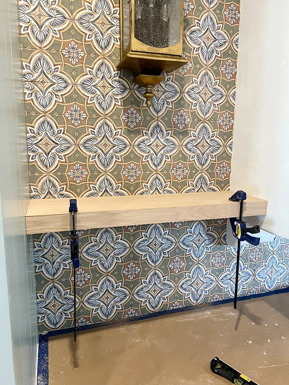 How to DIY Floating Kitchen Shelves Jenna Sue Design