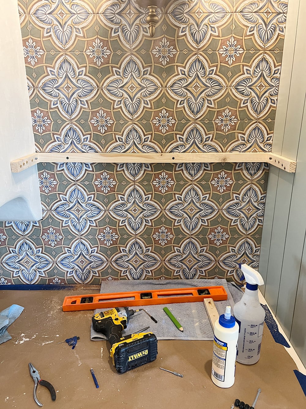 How to DIY Floating Kitchen Shelves Jenna Sue Design