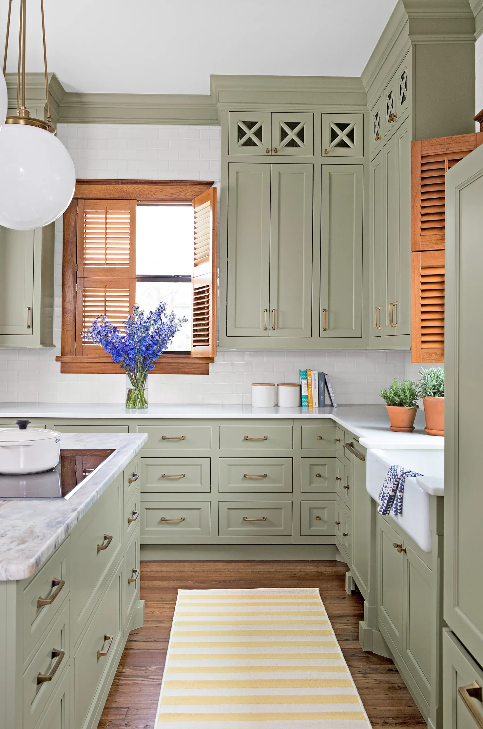 Sage Green Kitchen 