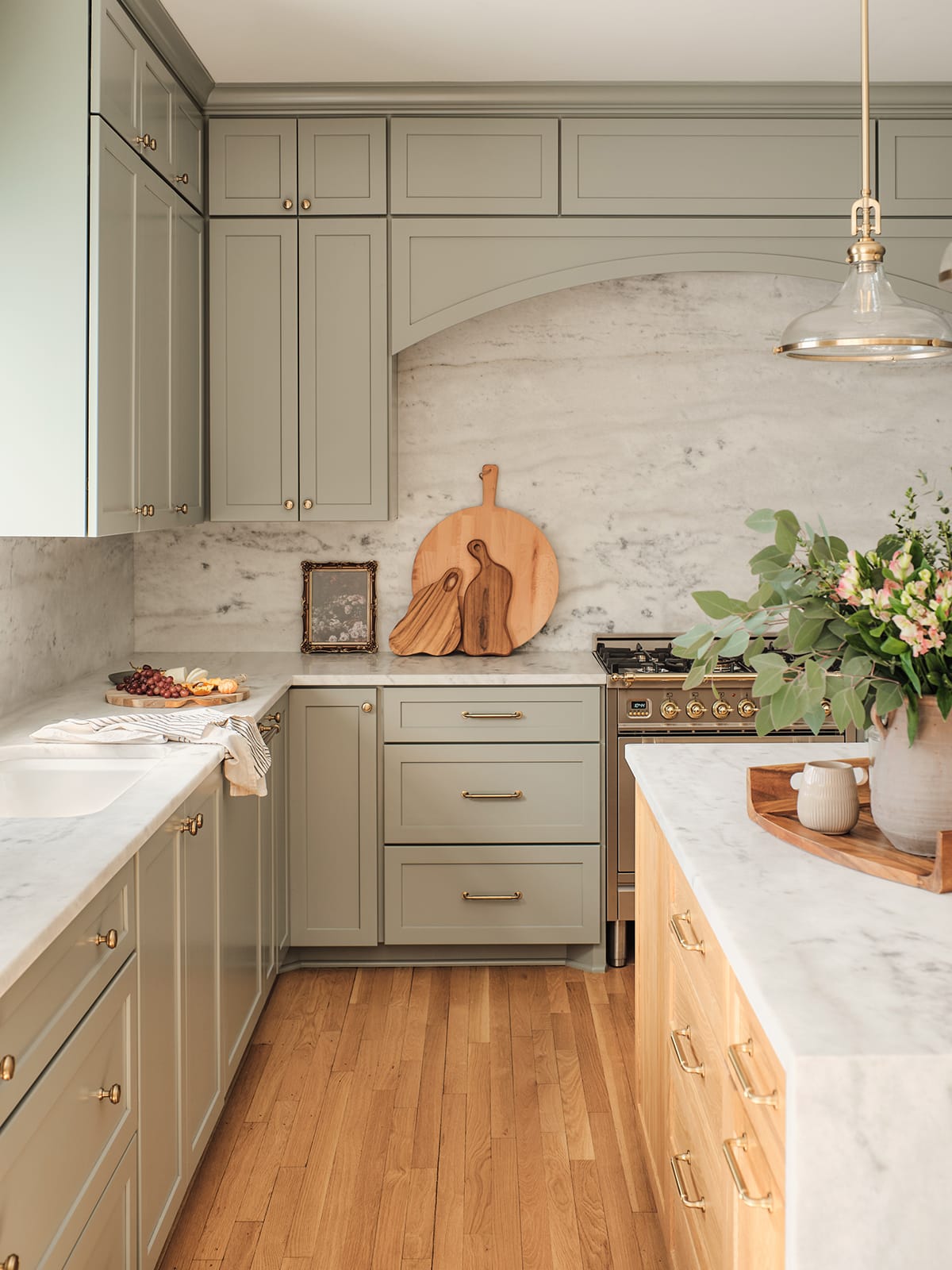 Light Green Kitchen Cabinets Are a New Neutral