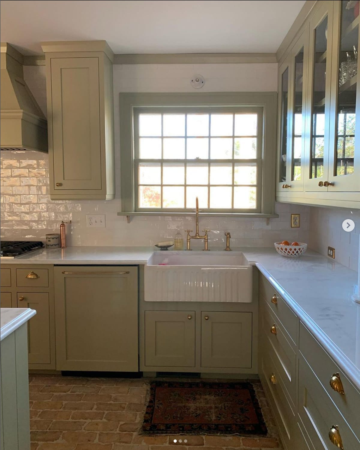 18+ Sage Green Kitchen Cabinets with Paint Colors   Jenna Sue ...