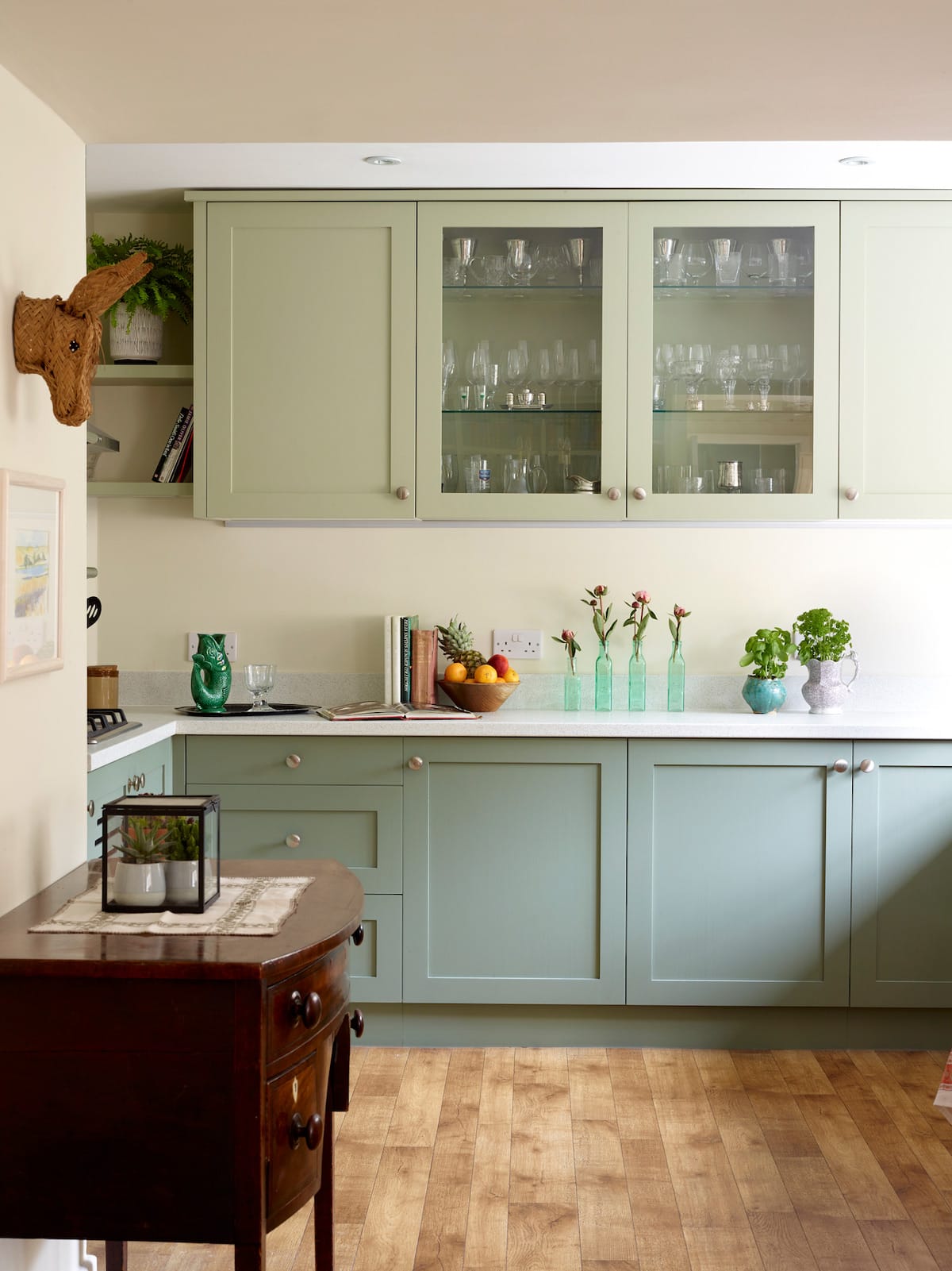 What Color Walls With Sage Green Cabinets Homeminimalisite