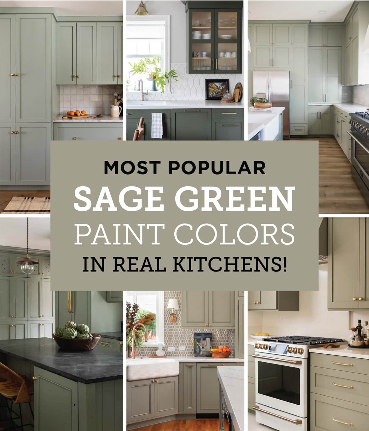 Sage Green Kitchen Ideas, Sage Green Colour Combinations