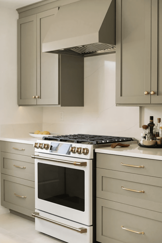 farrow and ball treron kitchen cabinets