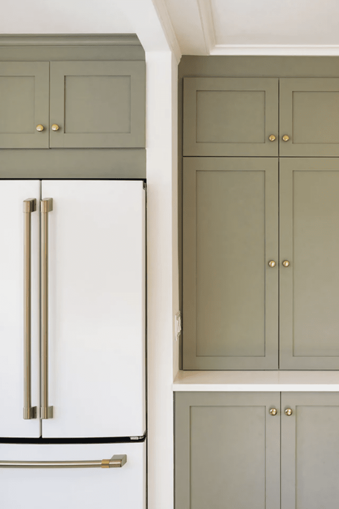 farrow and ball treron kitchen cabinets