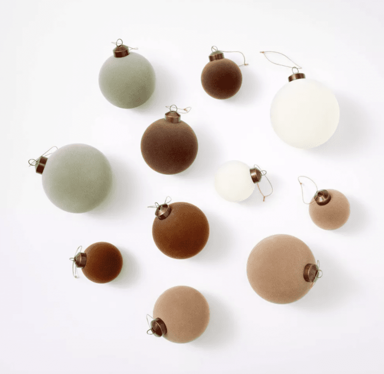 DIY Velvet Christmas Ornaments - Jenna Sue Design