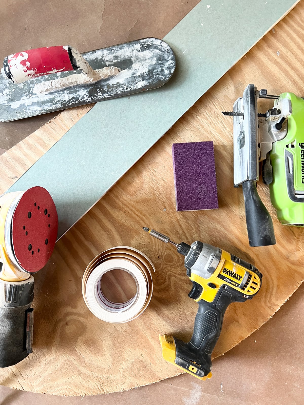 materials and tools for diy drywall arches