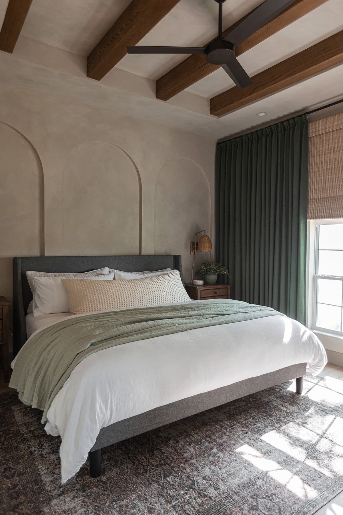 mediterranean guest bedroom design