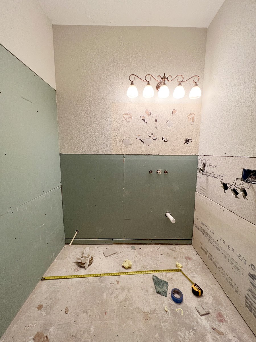 bathroom demo