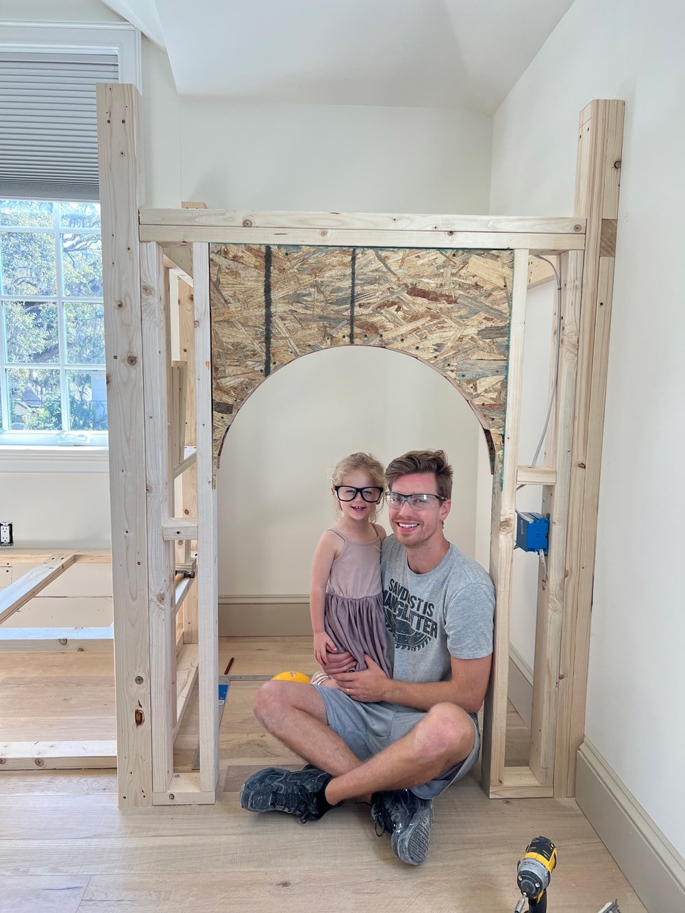 daddy daughter big girl room diy