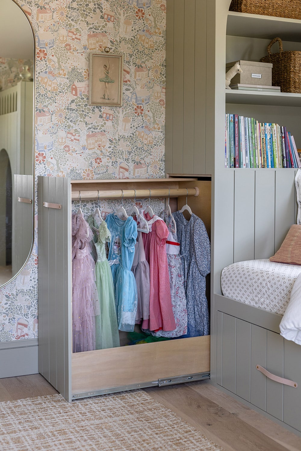 diy kids custom bookshelf storage