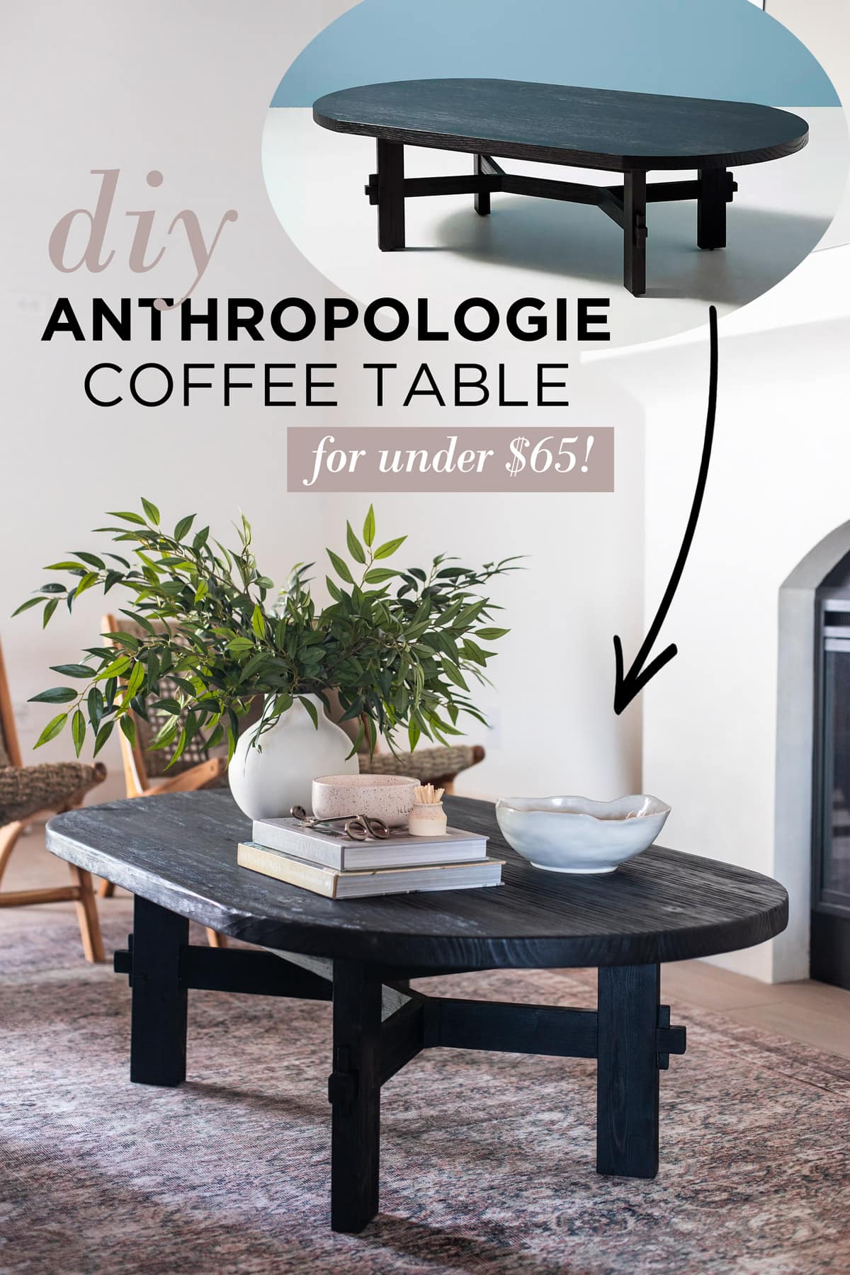 diy anthropologie coffee table tutorial