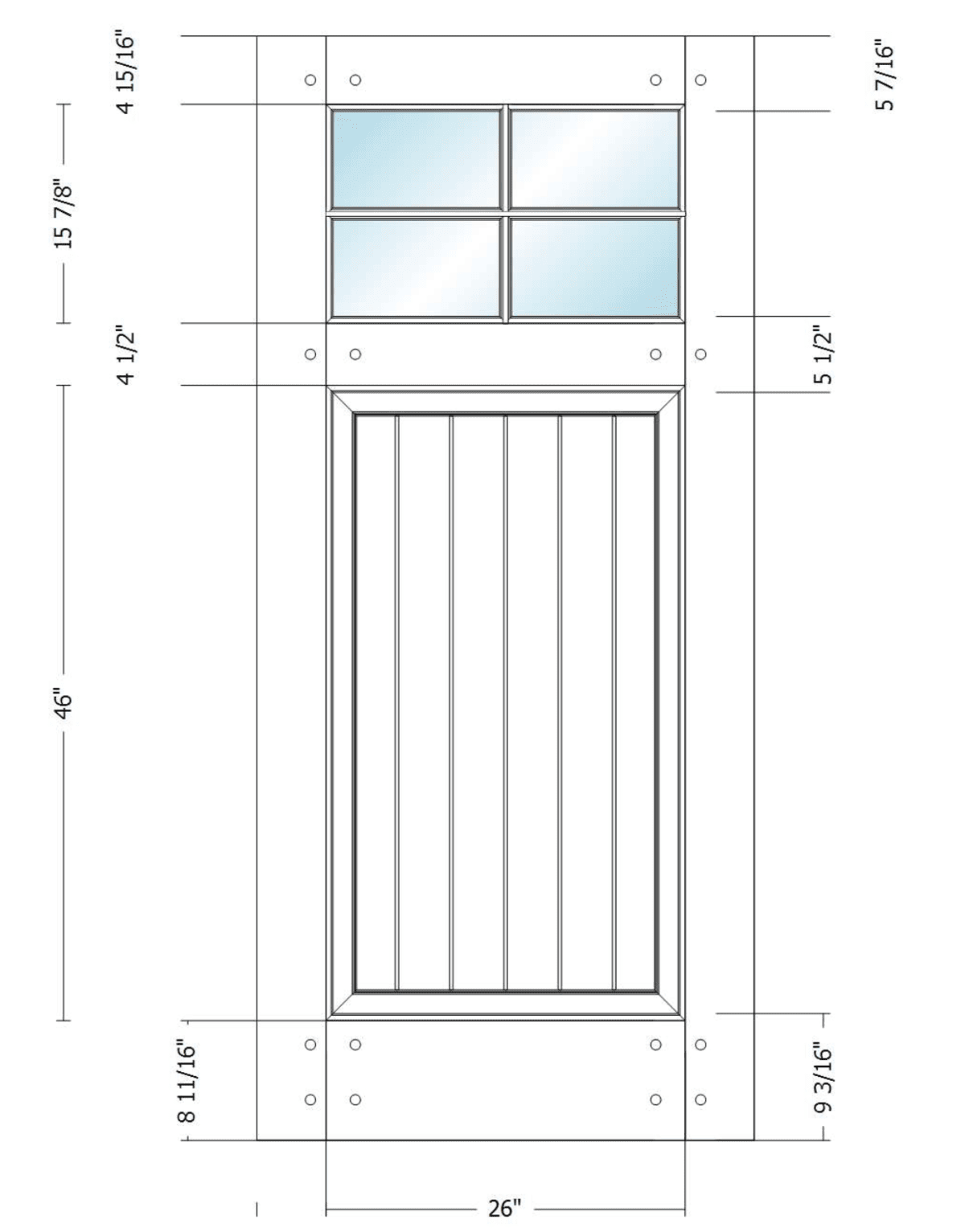 simpson nantucket series door