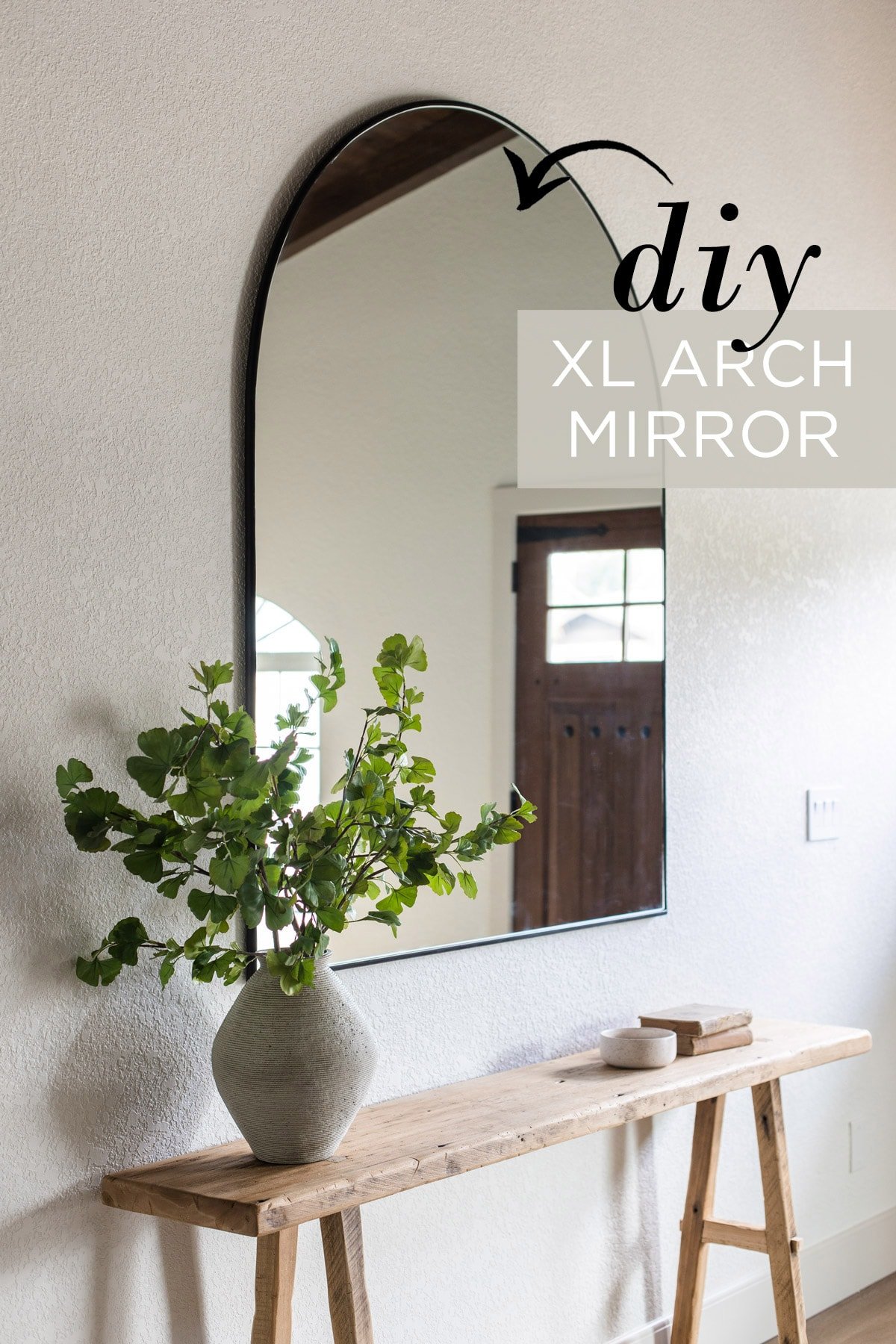 Add a Simple, Stick-On Mirror Frame