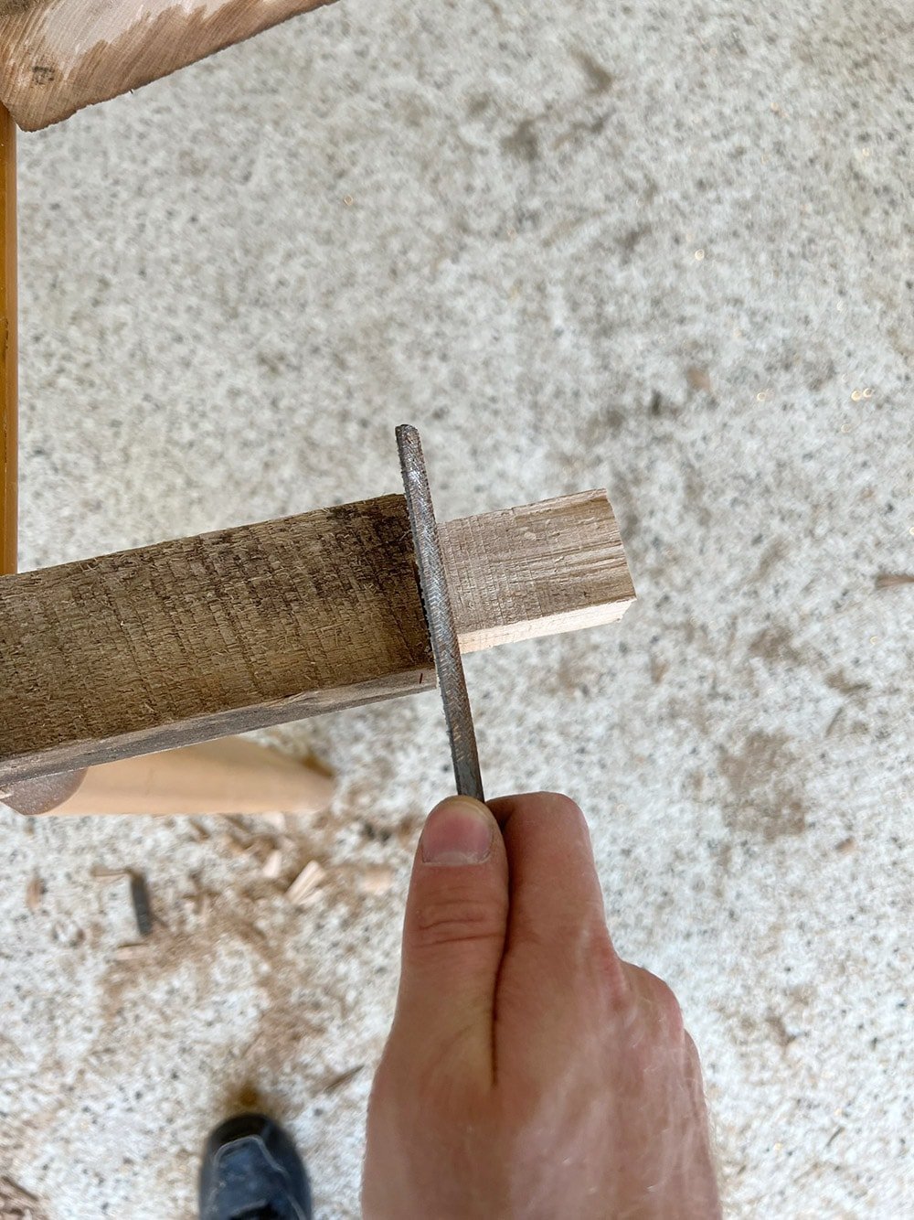 how to make a mortise and tenon joint