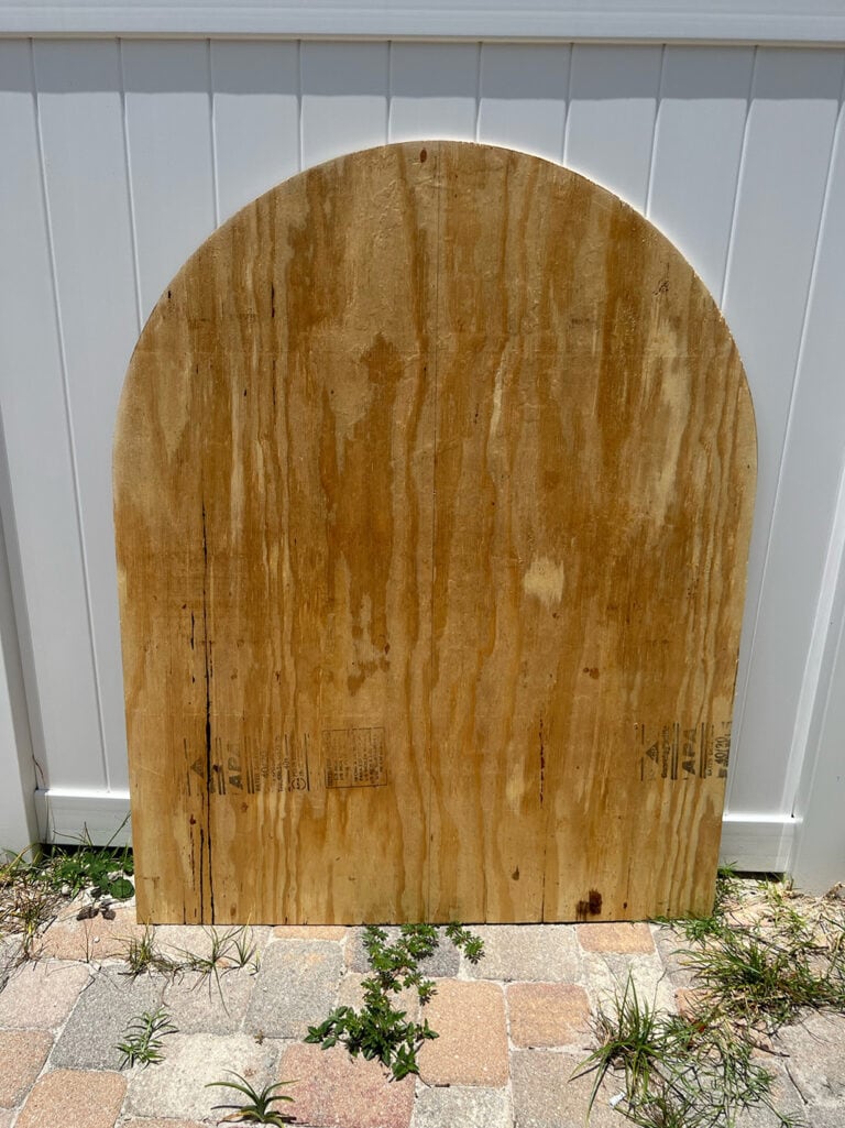 How to Make a Large Arched Mirror Jenna Sue Design