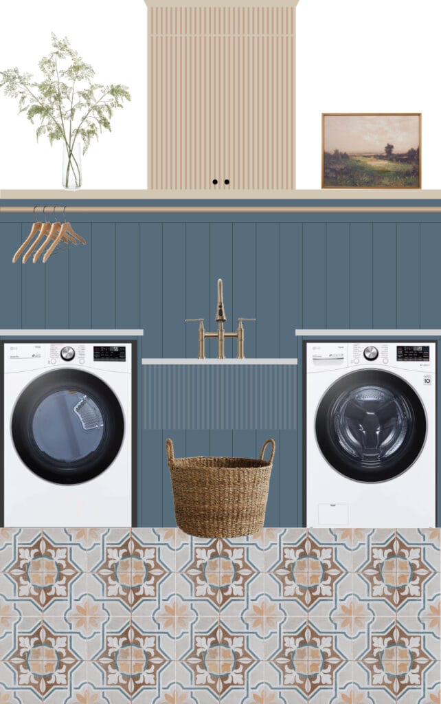 The Hacienda Laundry Room Reveal - Jenna Sue Design