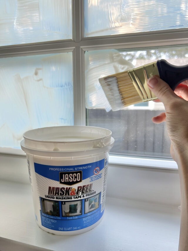 How to Paint Vinyl Windows - Jenna Sue Design