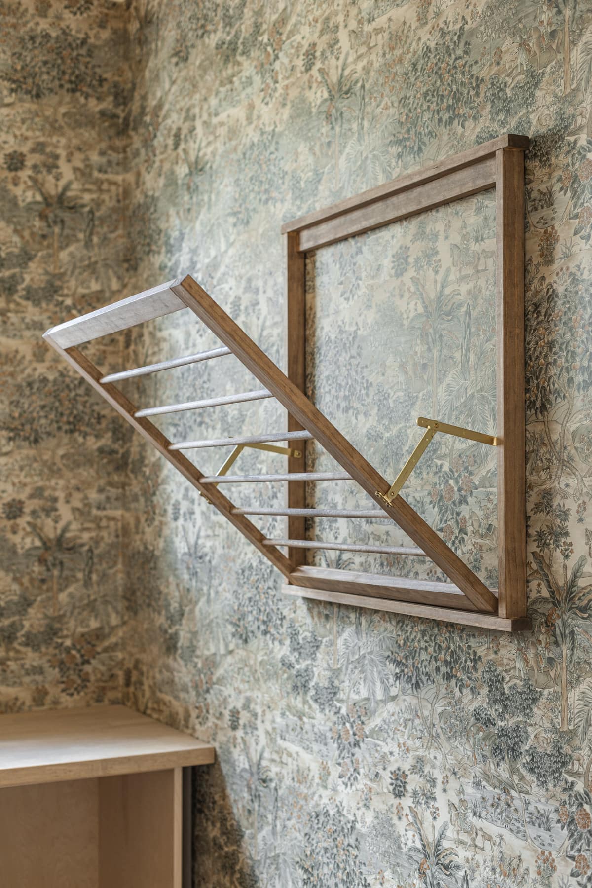 Diy wall mounted drying rack hotsell