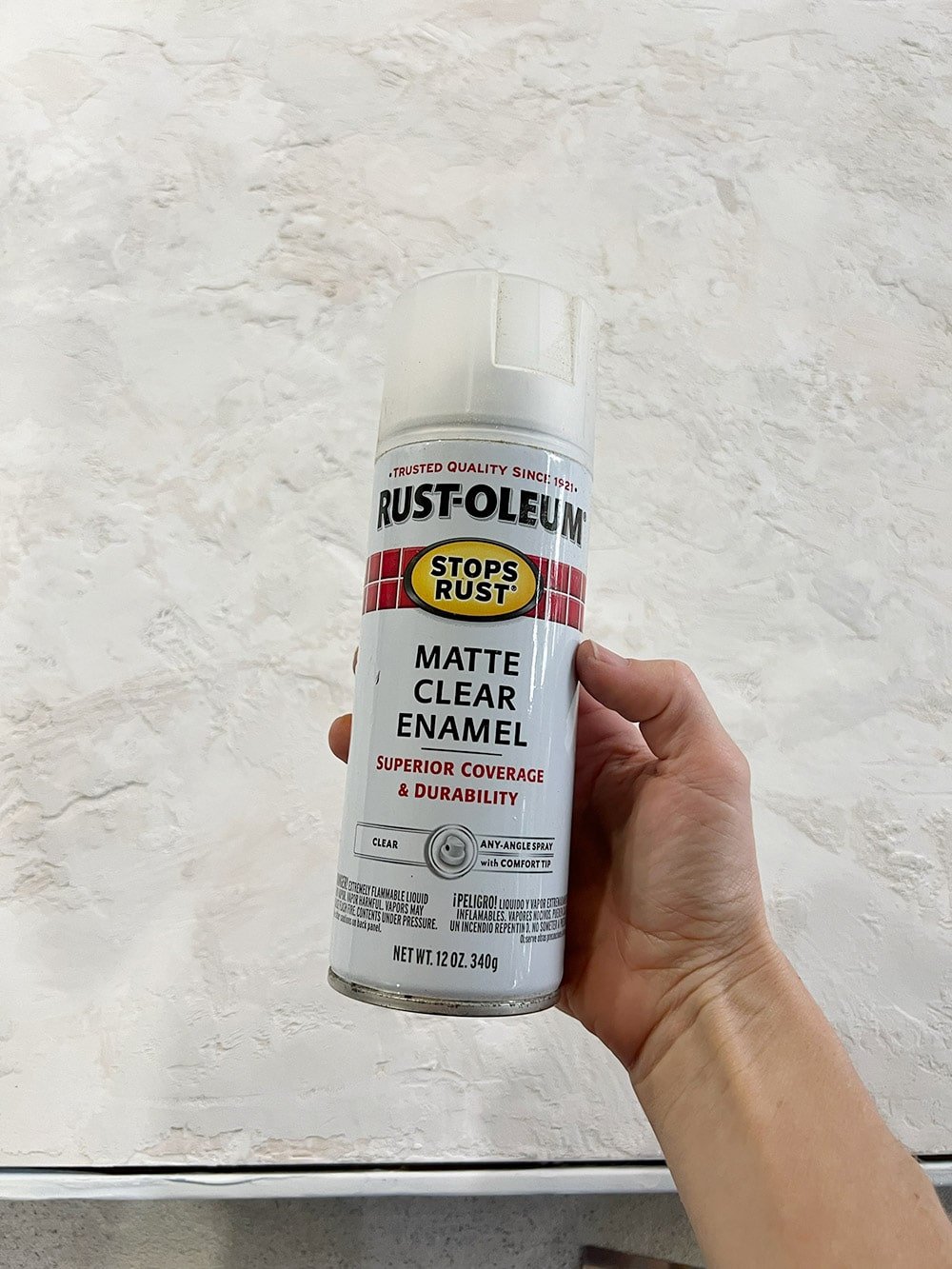 rustoleum matte clear enamel