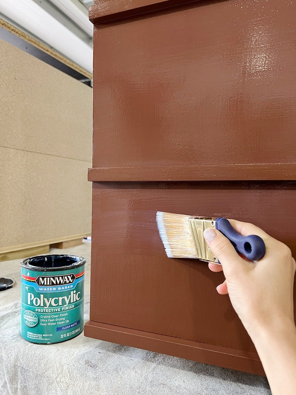 minwax matte polyrcrylic