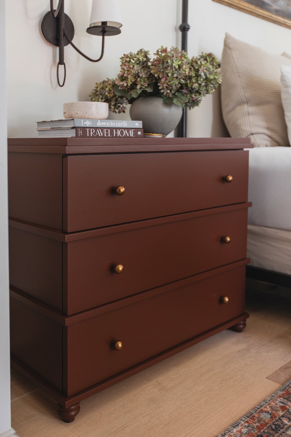 diy ikea malm chest nightstand makeover