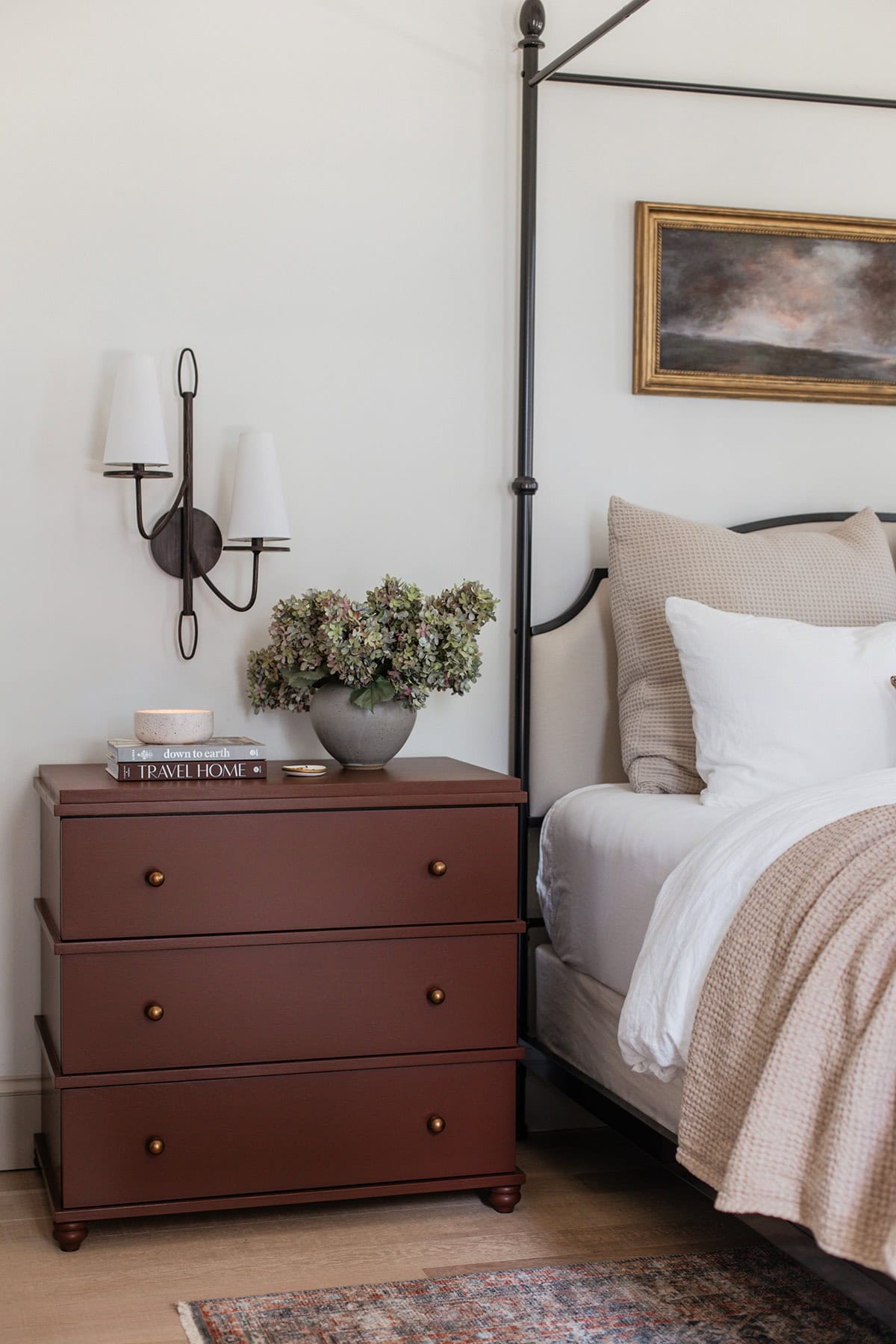 ikea malm chest hack nightstand