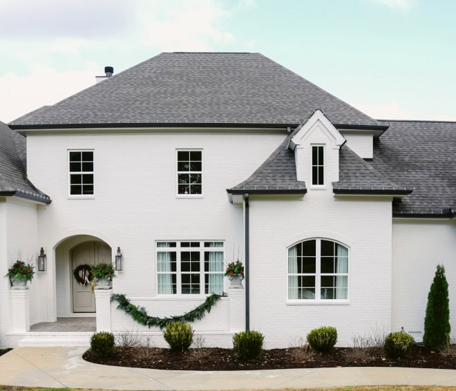 benjamin moore china white exterior