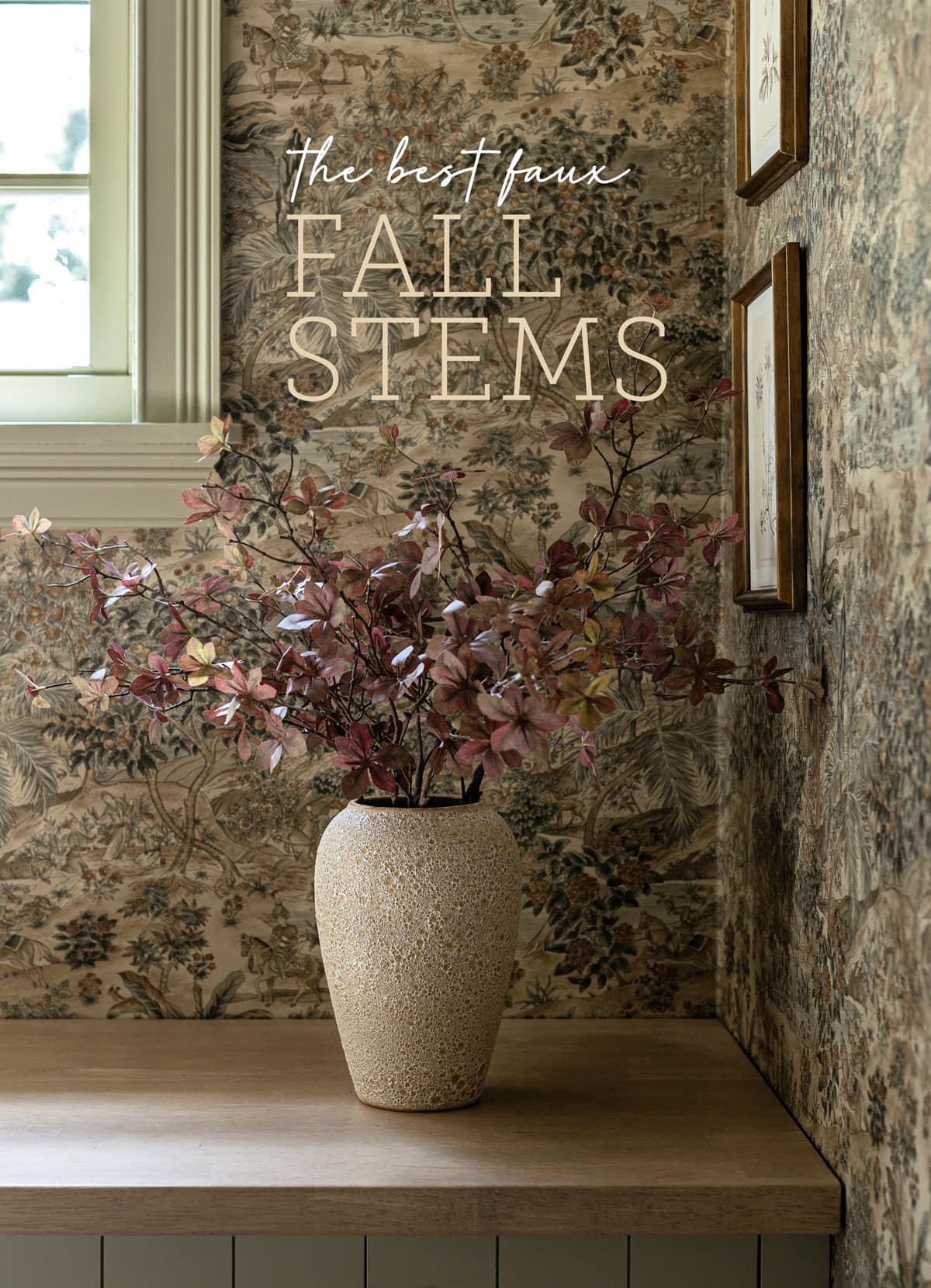 best faux fall stems for 2024
