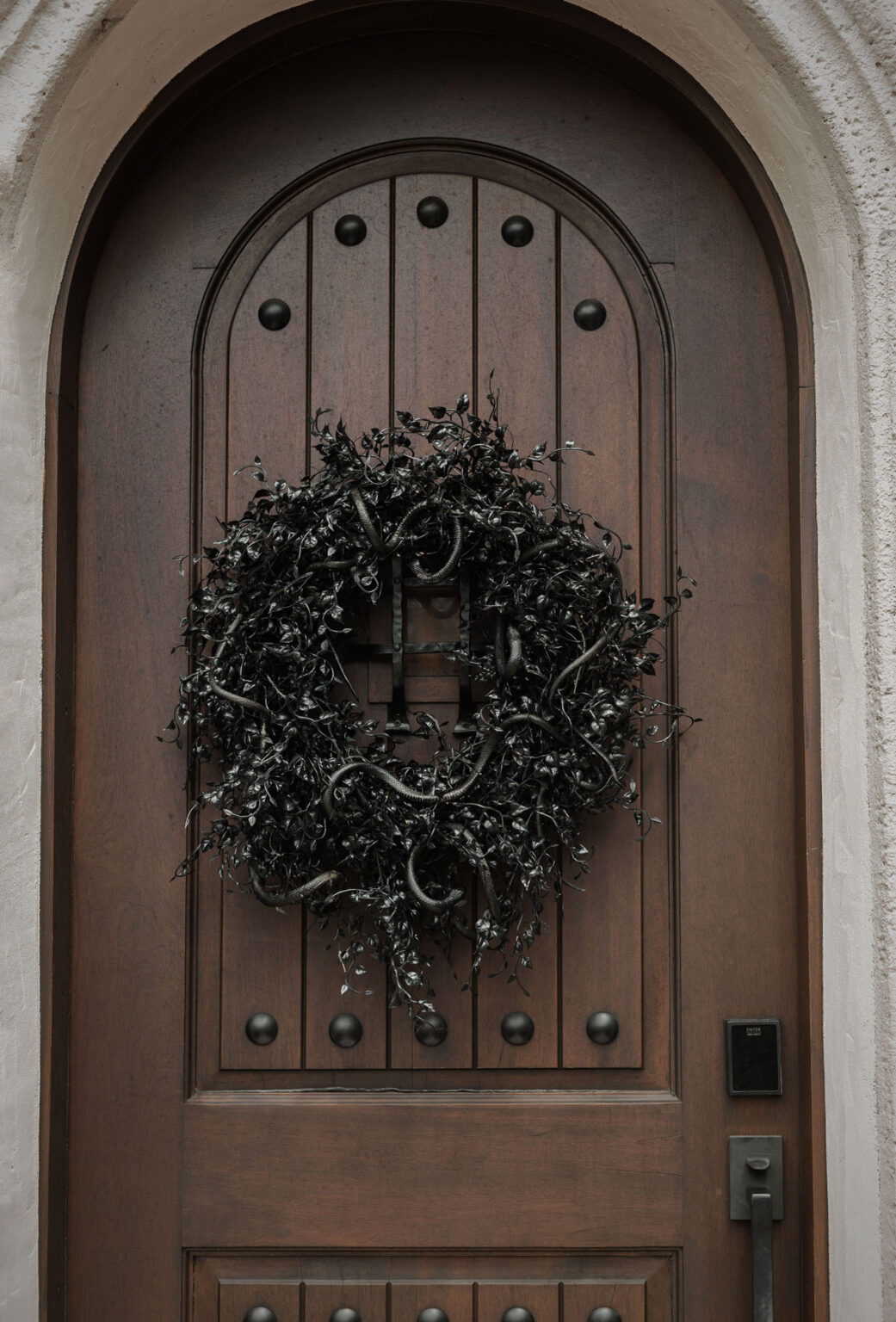 Spooky Door Wreath