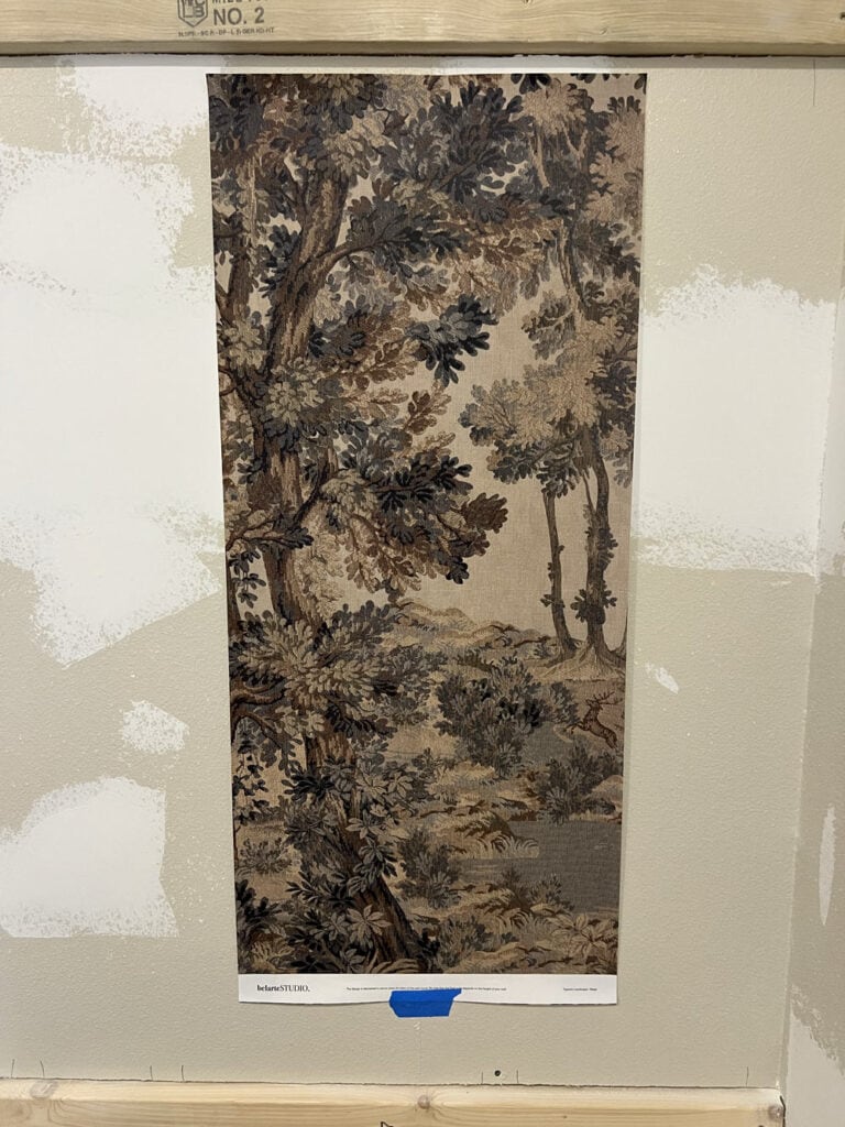 tapestry landscape wall mural