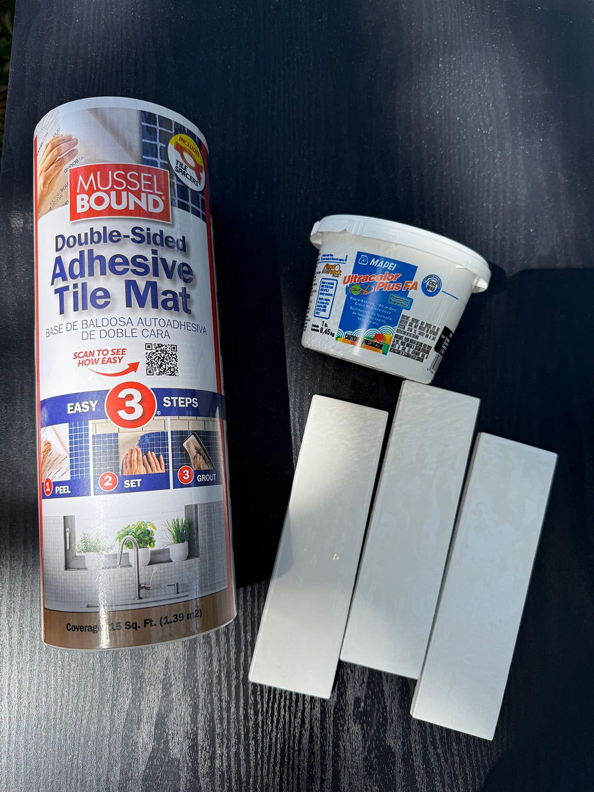 diy tiled coffee table tutorial