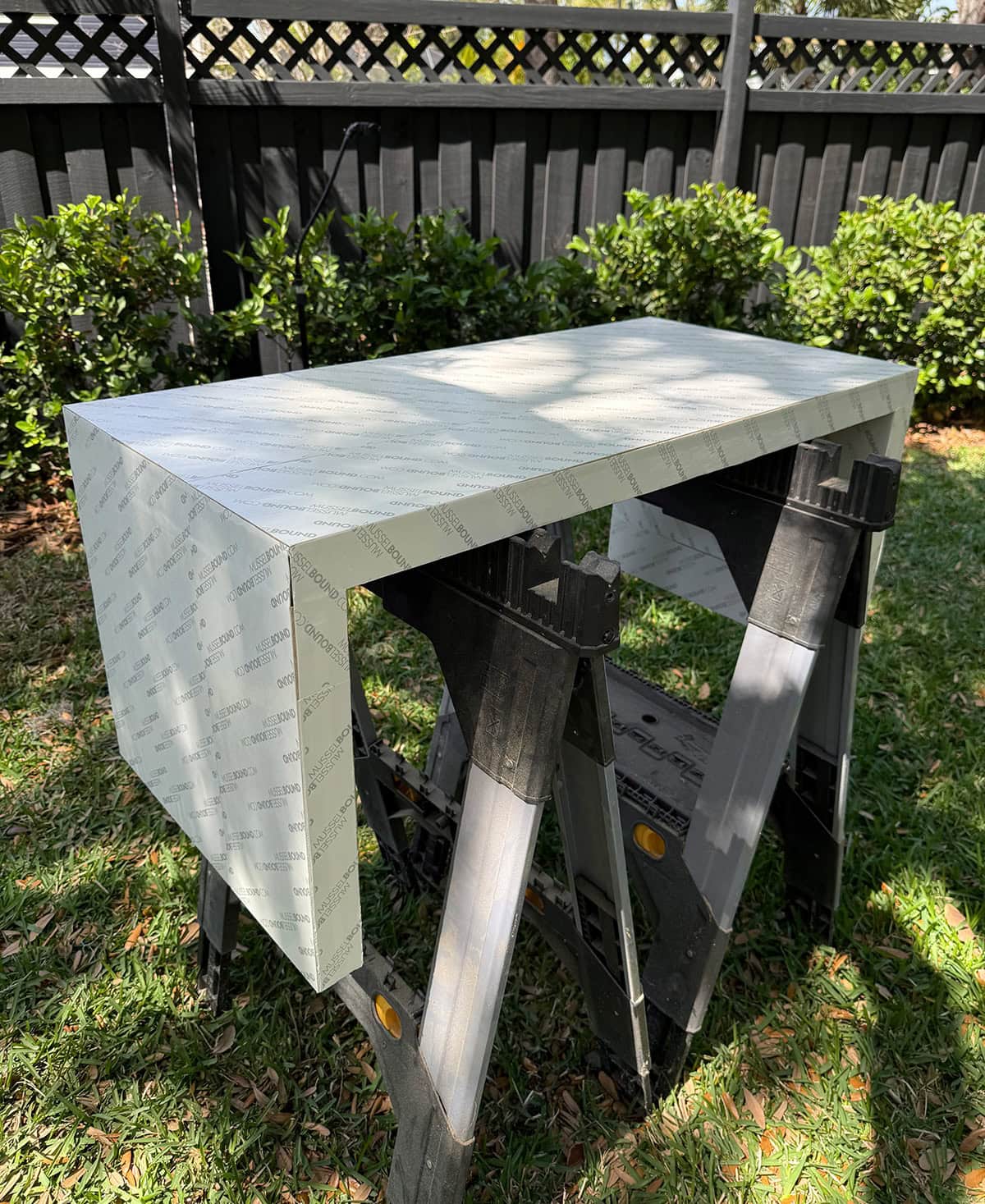 diy tiled table tutorial