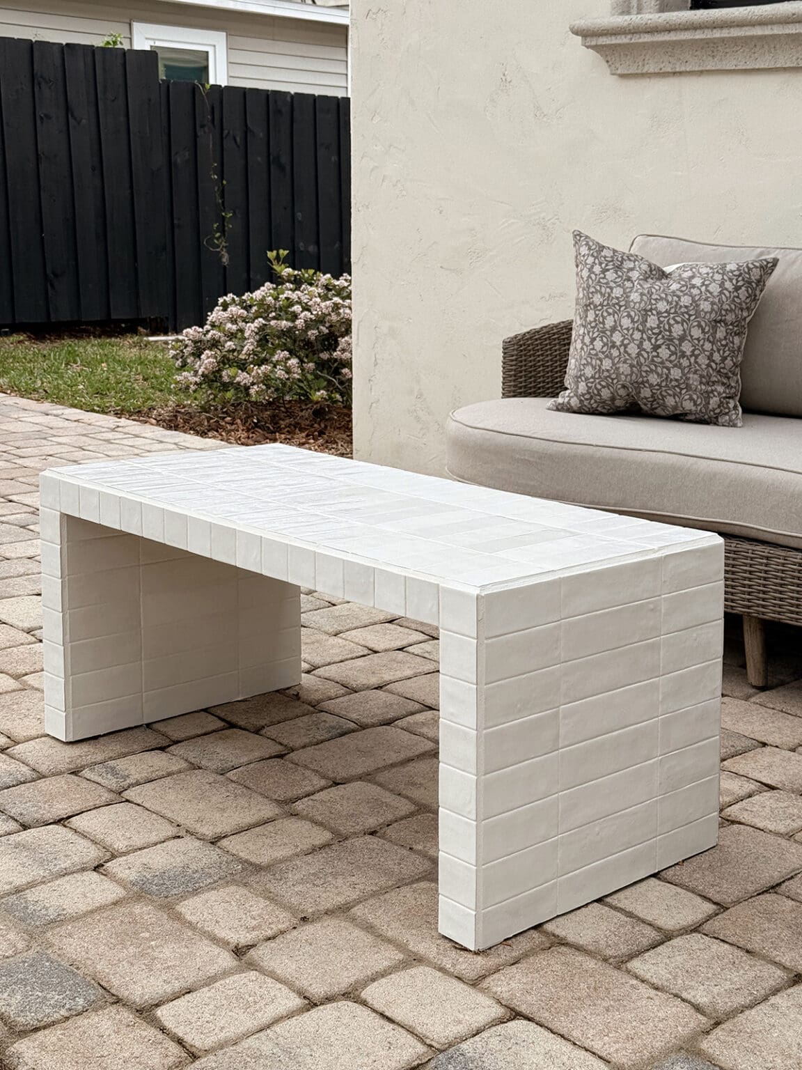DIY Tiled Coffee Table - Jenna Sue Design