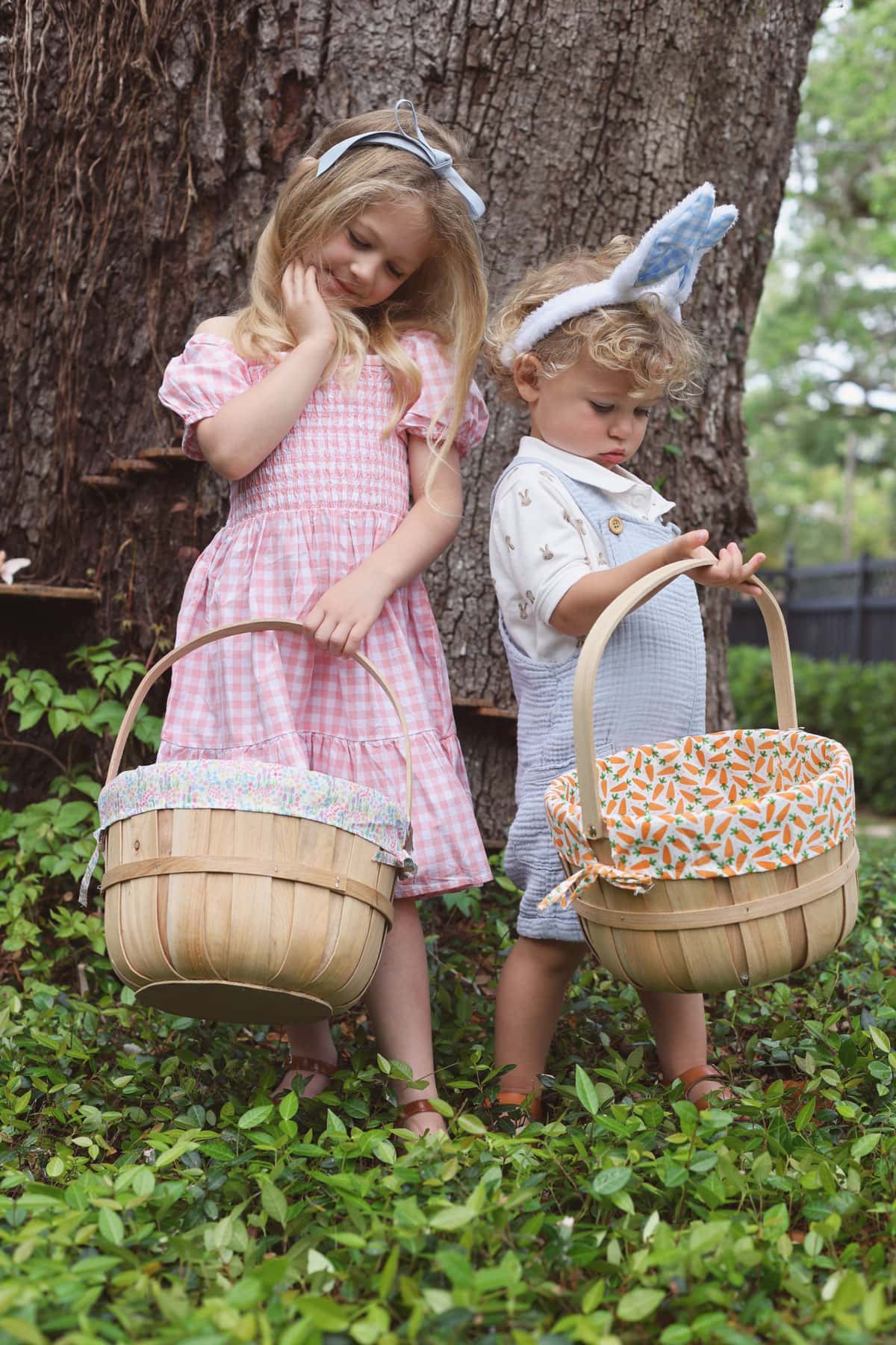 pink and blue kids easter outfit ideas