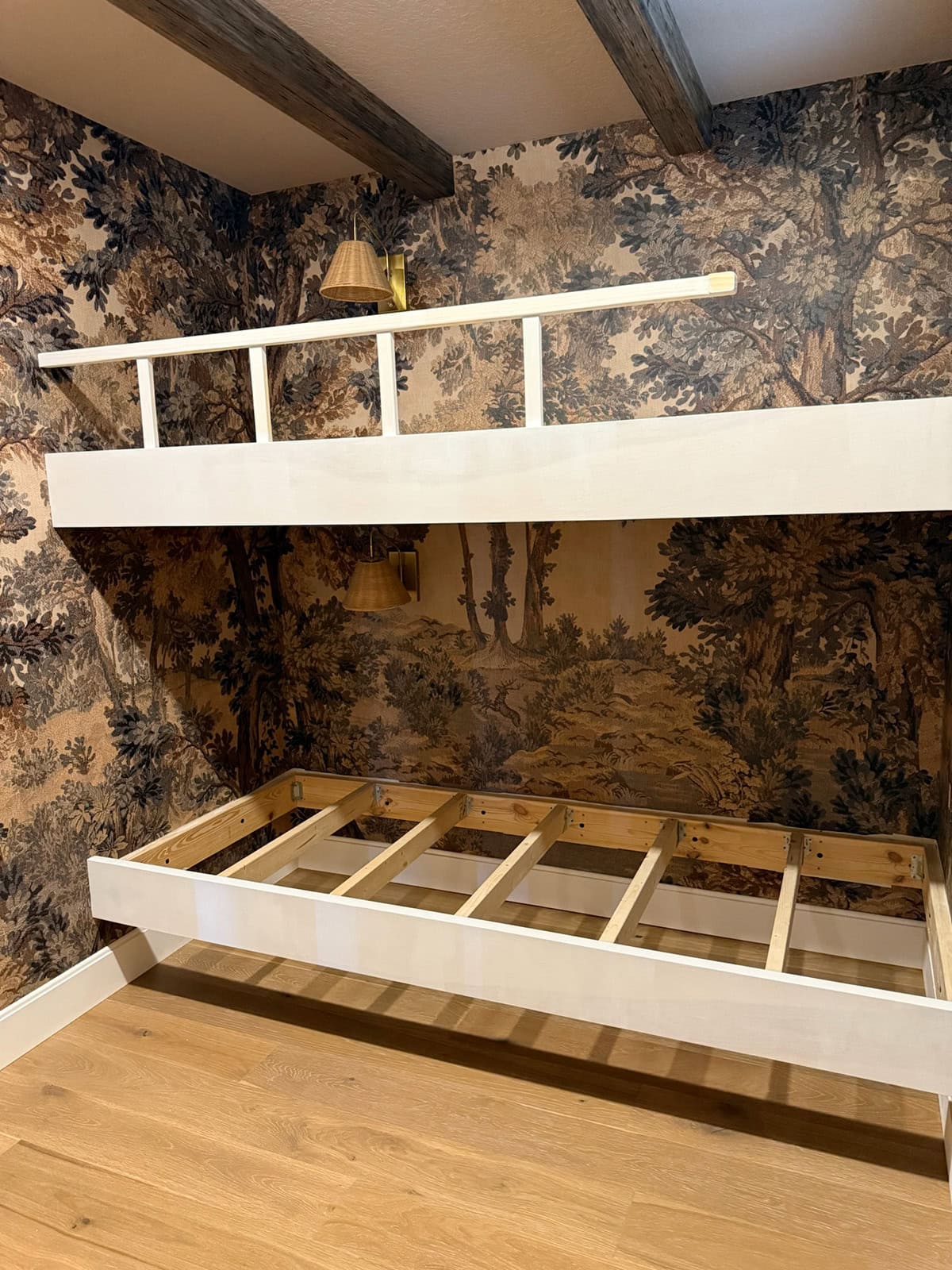 diy built-in bunk bed tutorial
