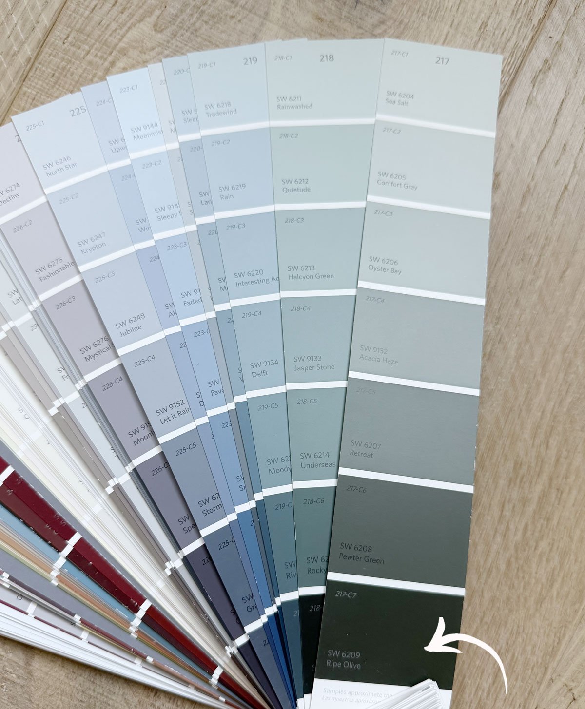 sherwin williams ripe olive paint deck