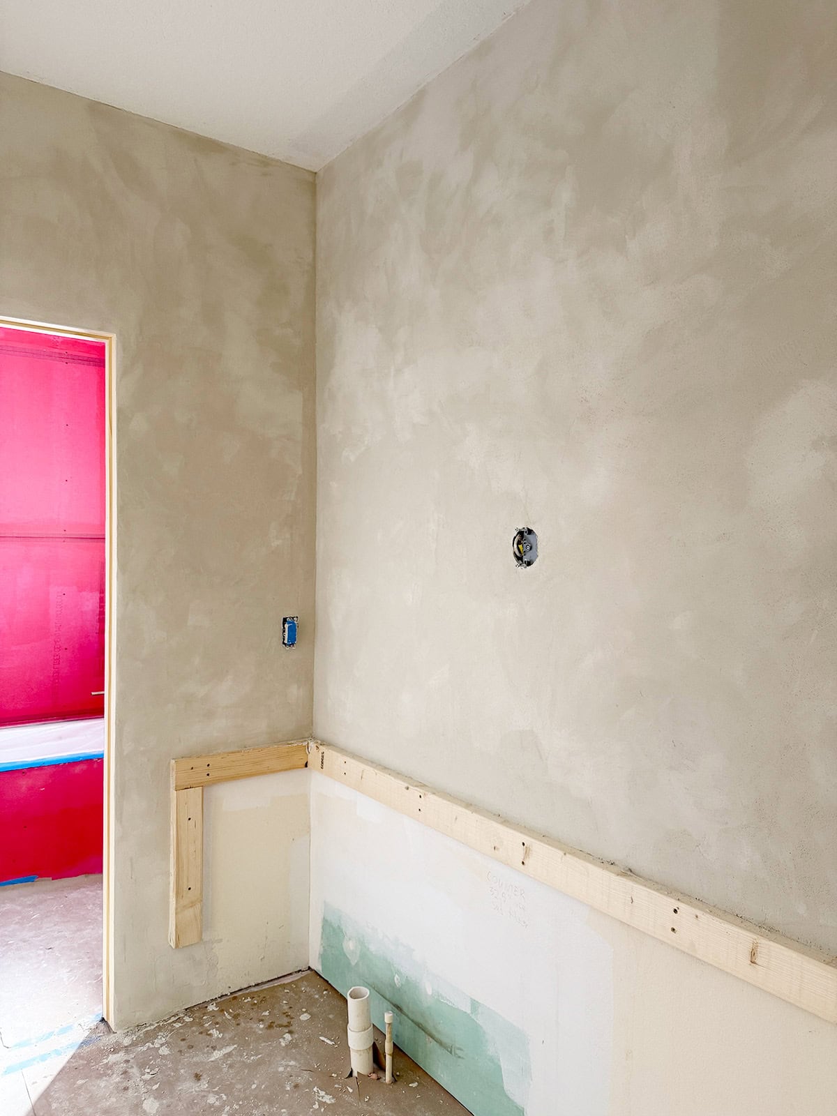 meoded concretta microcement bathroom