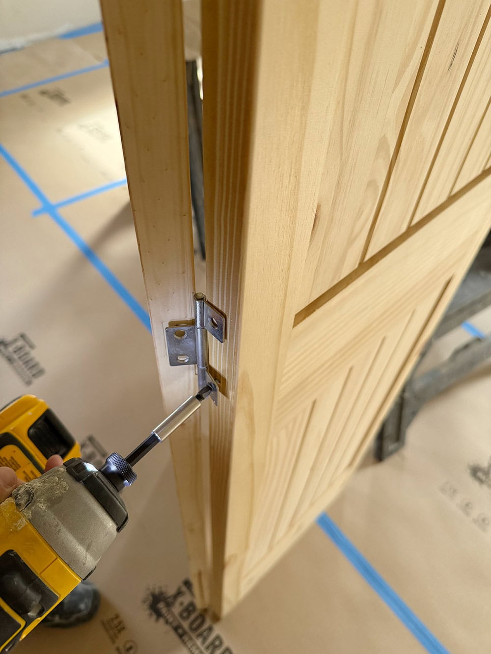 how convert bifold closet doors to french doors
