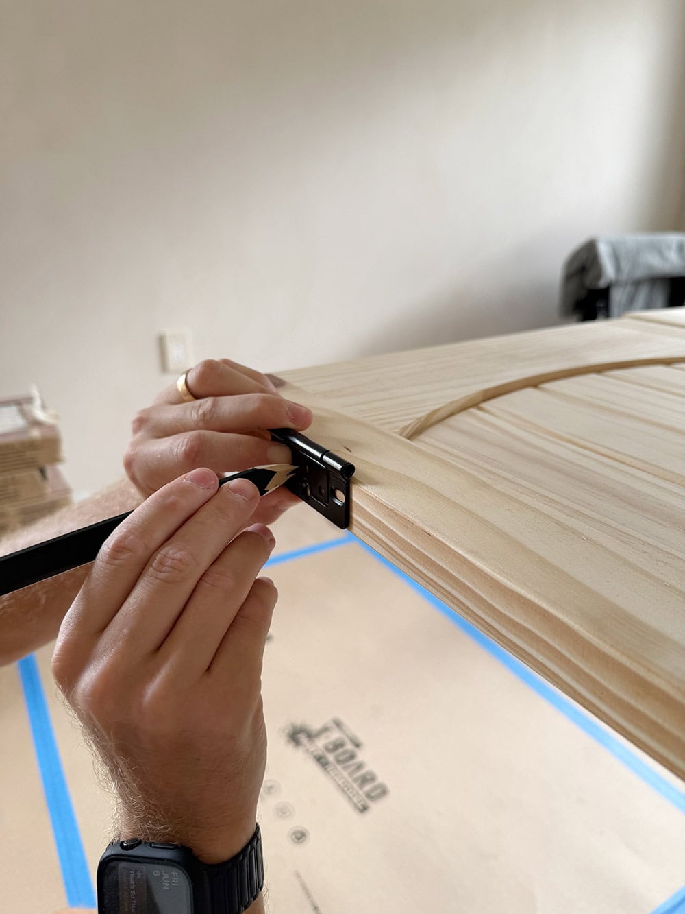 how convert bifold closet doors to french doors