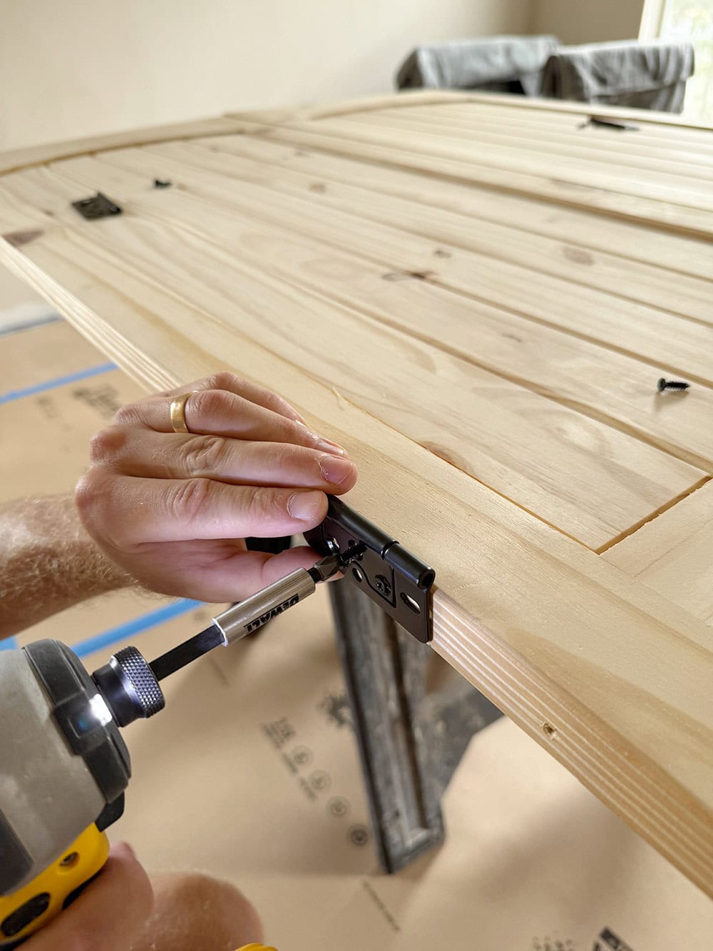 how convert bifold closet doors to french doors