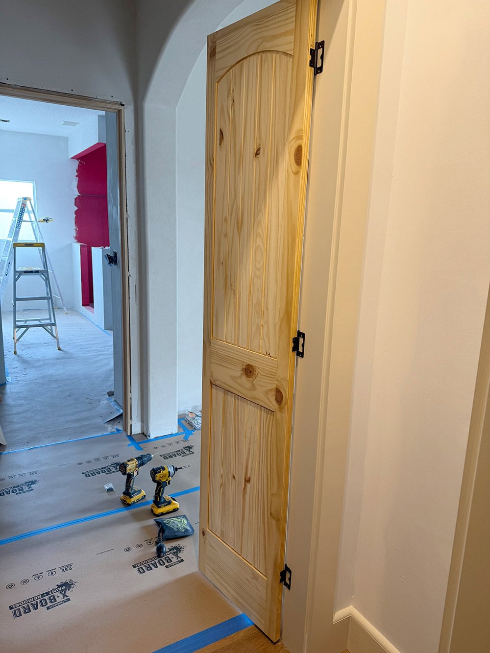 how convert bifold closet doors to french doors
