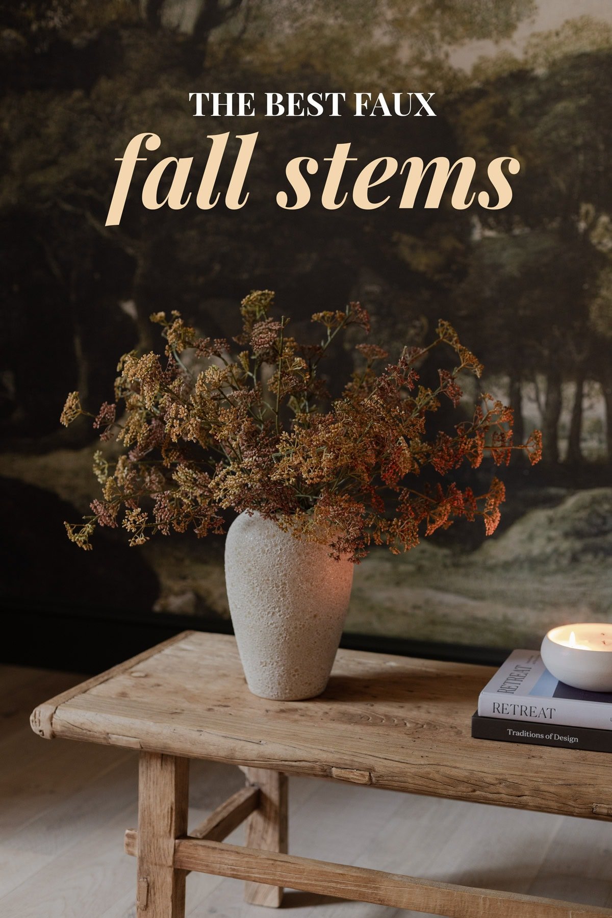 the best faux fall stems and florals for 2025