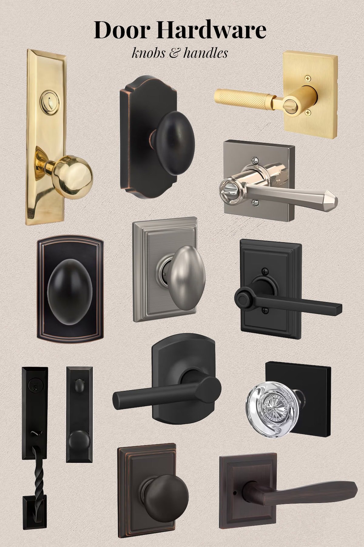 the best door hardware, knobs and handles from lowe's