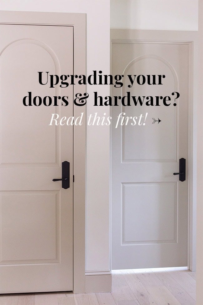 guide to upgrading your doors and hardware