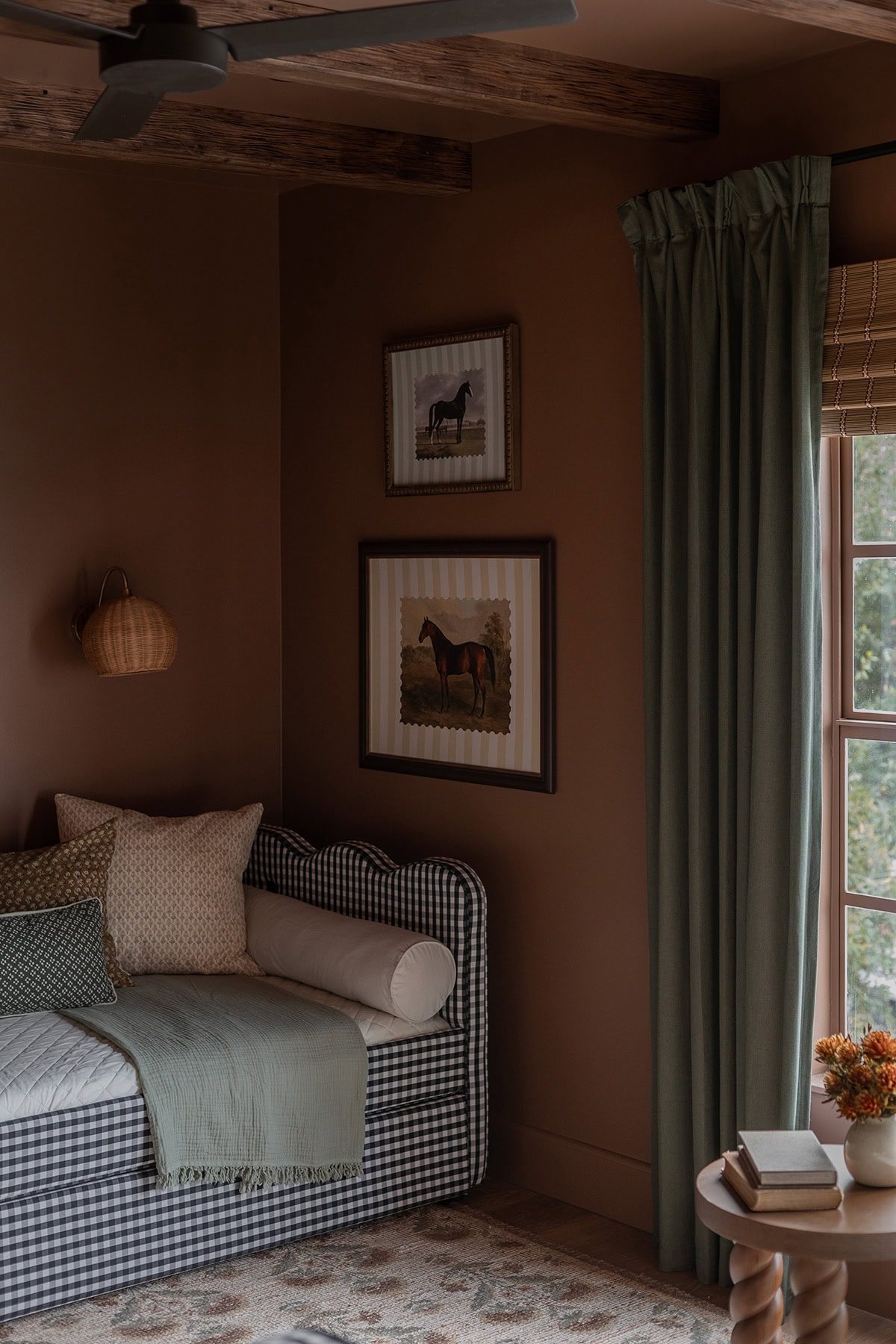 equestrian art benjamin moore maplewood wall paint color
