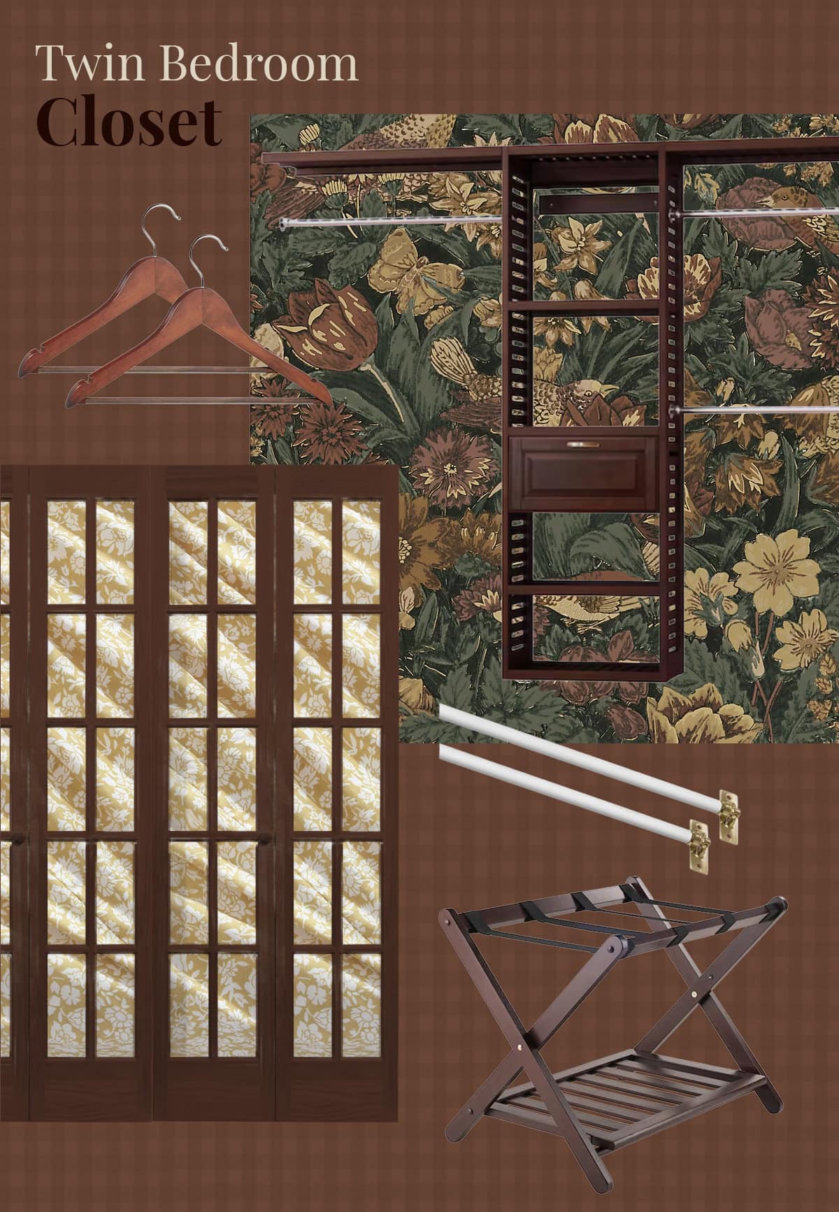 cottage closet bedroom mood board