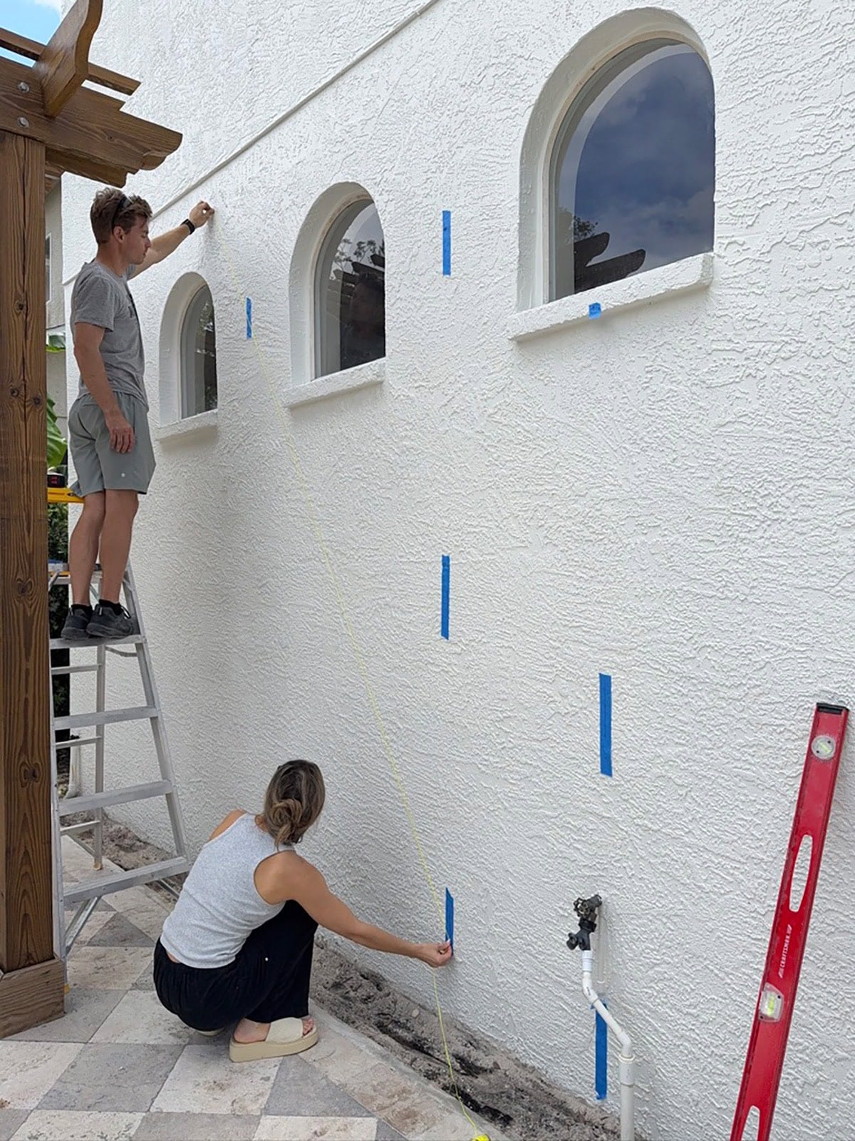 diy wire trellis kit install