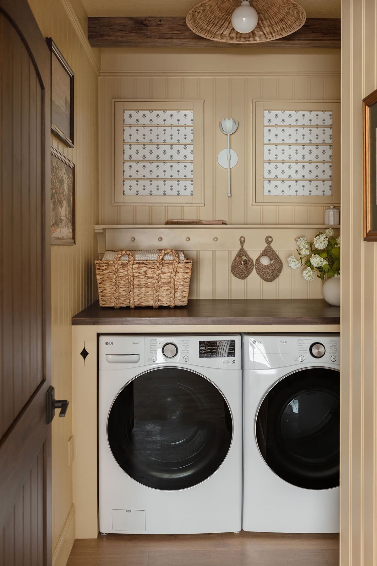 butter yellow laundry room sherwin williams blonde paint