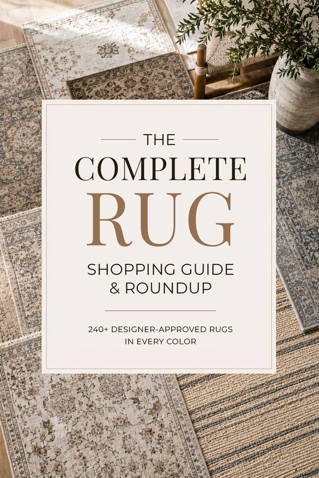 rug shopping guide and roundup